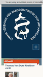 Mobile Screenshot of parodontologforeningen.org.se